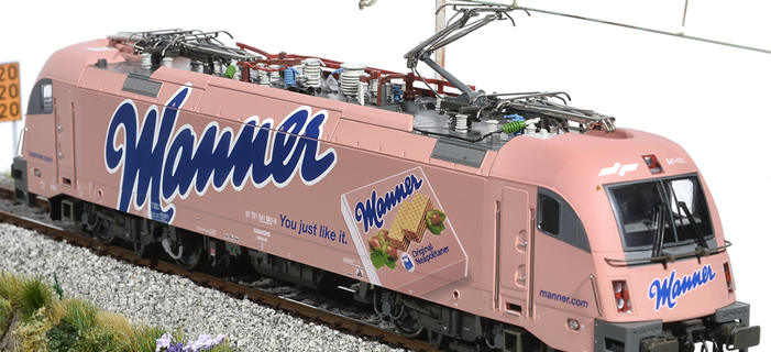 Kato HobbyTrain Lemke RA1006 - Slovenian Electric Advertising